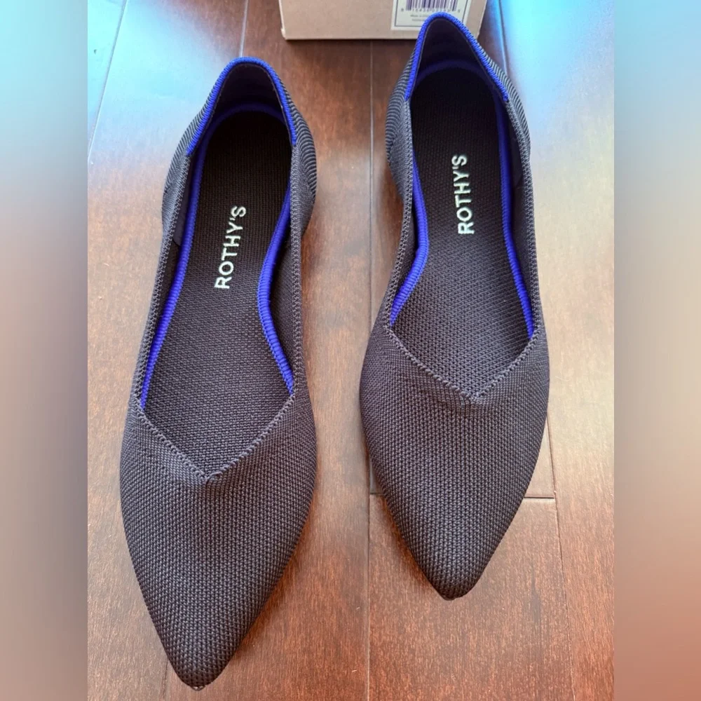 Rothy’s The Point flats - black, size 9.5 - Picture 3 of 10